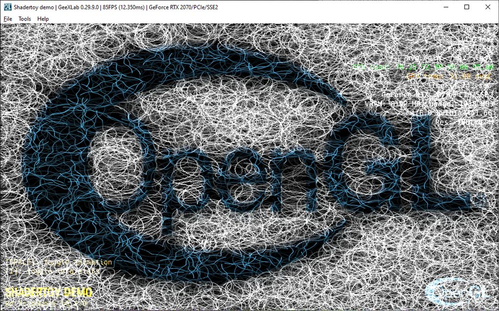 Shadertoy demopack for GeeXLab