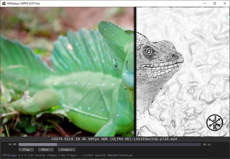 YAFFplayer video player