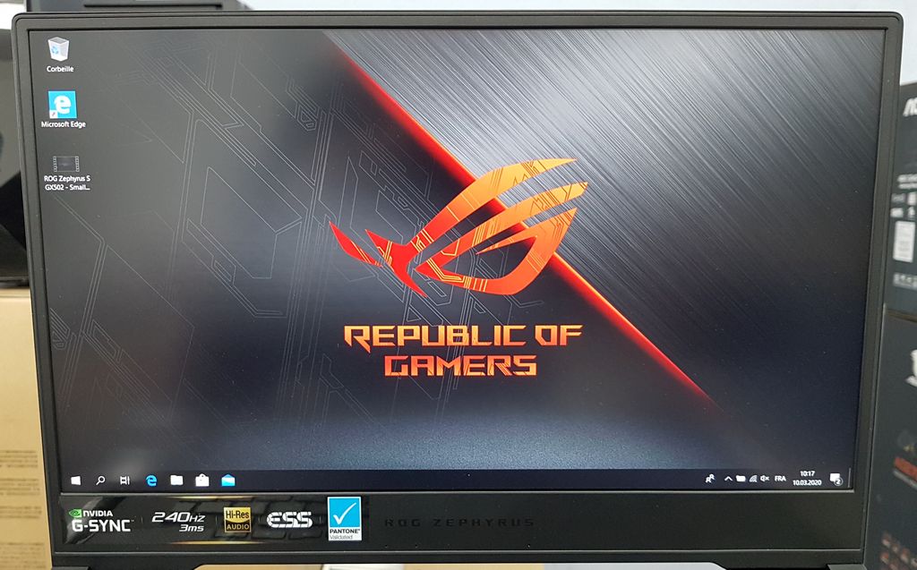 ASUS ROG Zephyrus S GX502GW Gaming Notebook