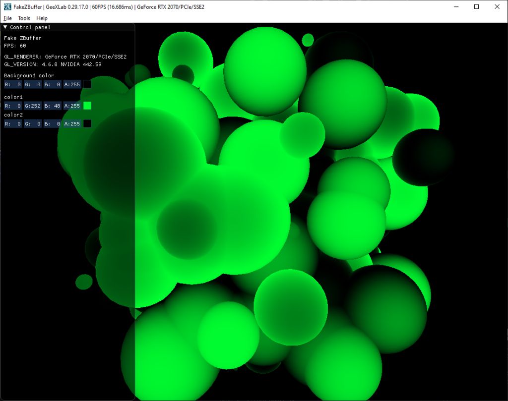 GeeXLab demo - OpenGL 2.1