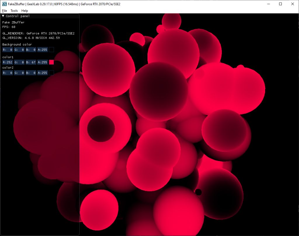 GeeXLab demo - OpenGL 2.1
