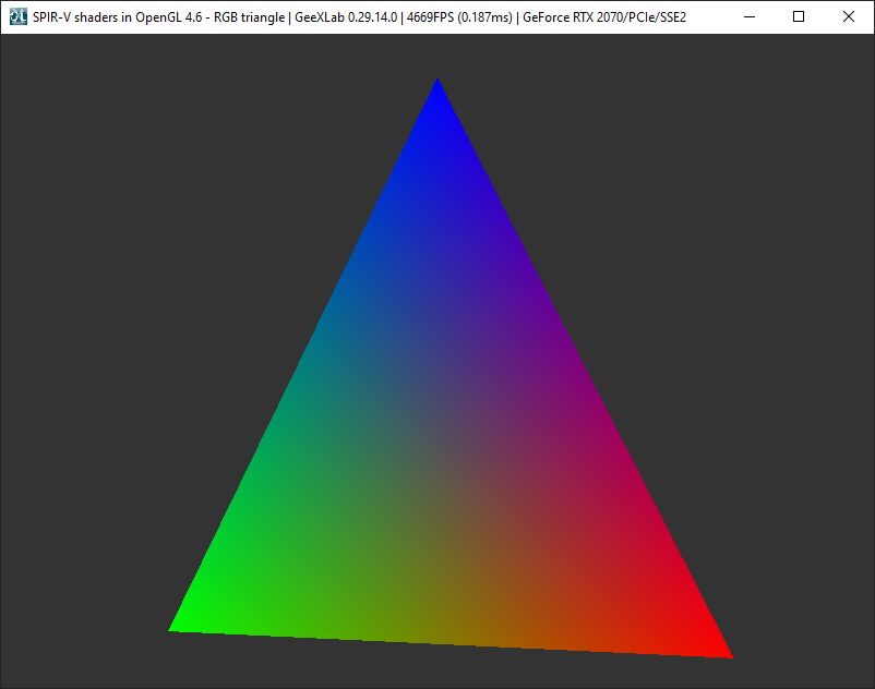 GL_ARB_gl_spirv demo with GeeXLab