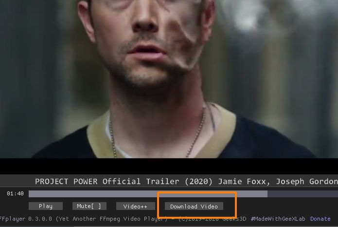 YAFFplayer video player