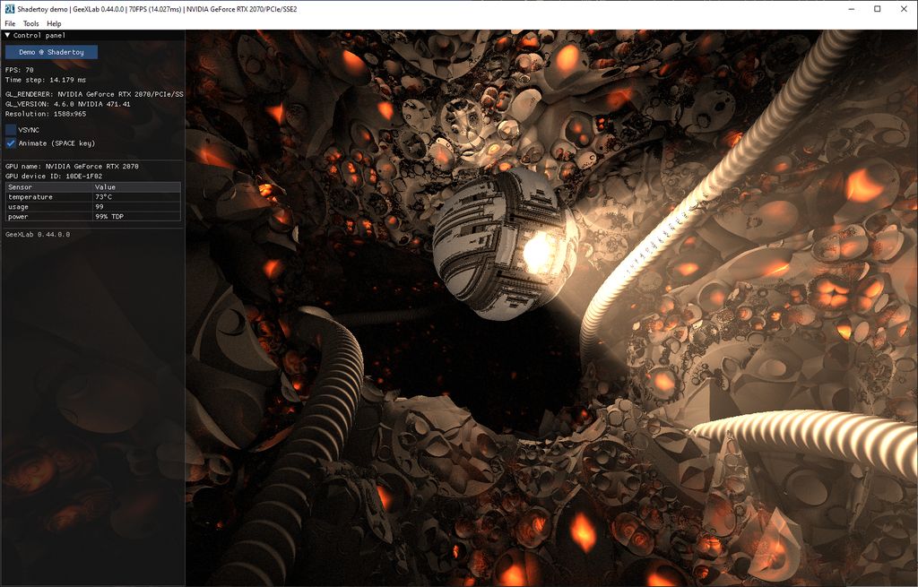 Shadertoy demopack for GeeXLab