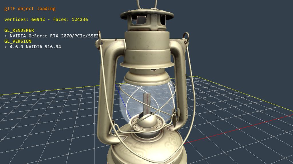 GeeXLab - 3D Models with Transparent Surfaces