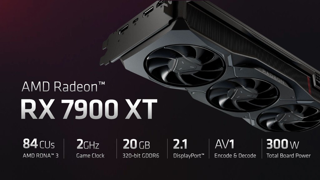 AMD Radeon RX 7900 XT specifications