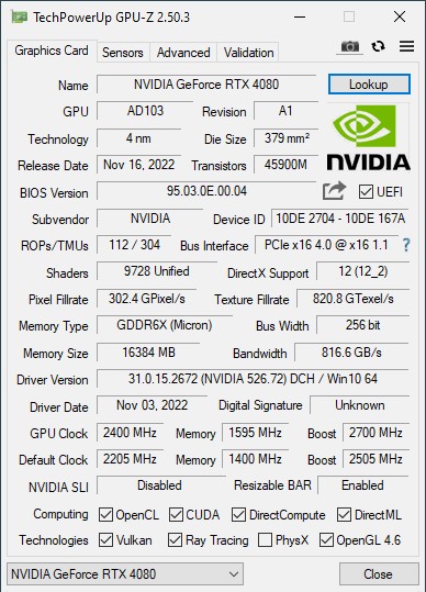 GALAX Unveil its GeForce RTX 4090/4080 Series of Graphics Cards