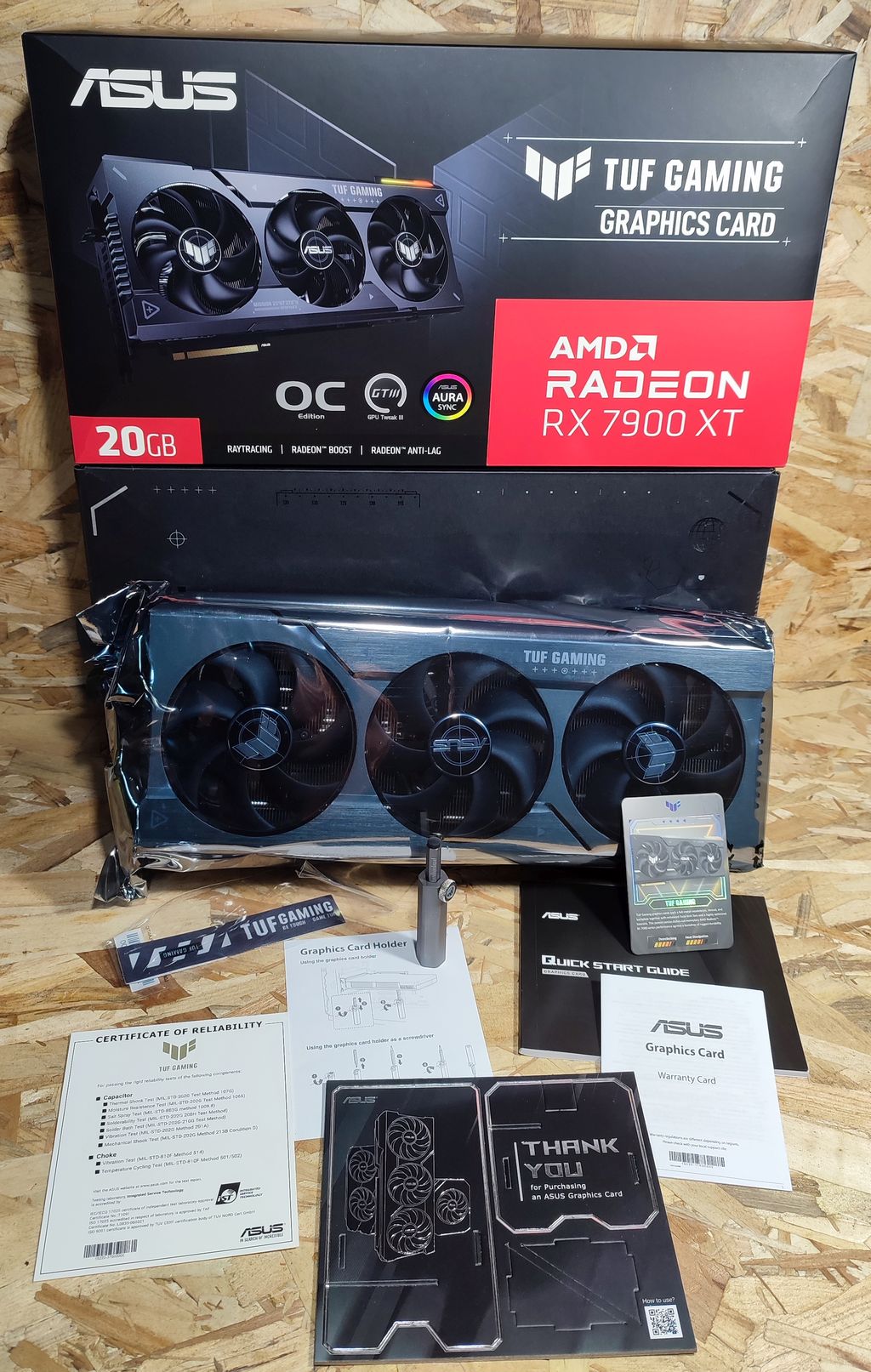 ASUS TUF Radeon RX 7900 XT OC 20GB Review
