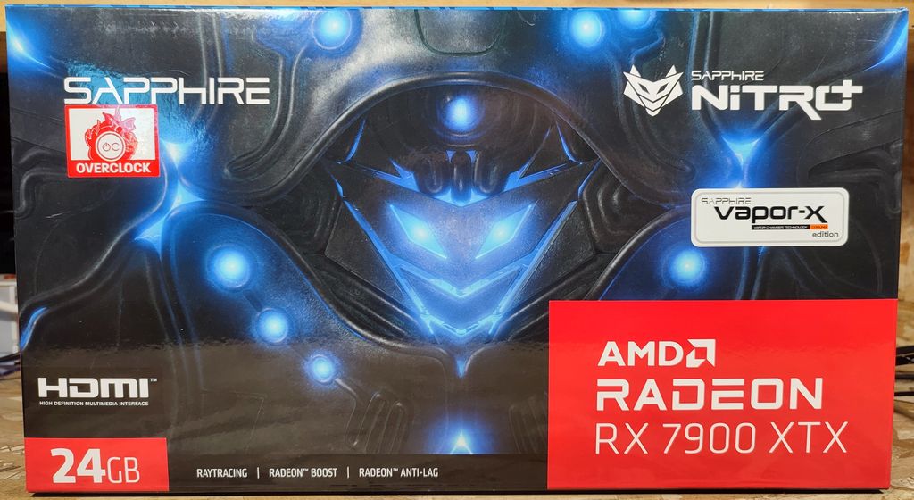 Sapphire Nitro+ Radeon RX 7900 XTX Vapor-X review: Big and beautiful