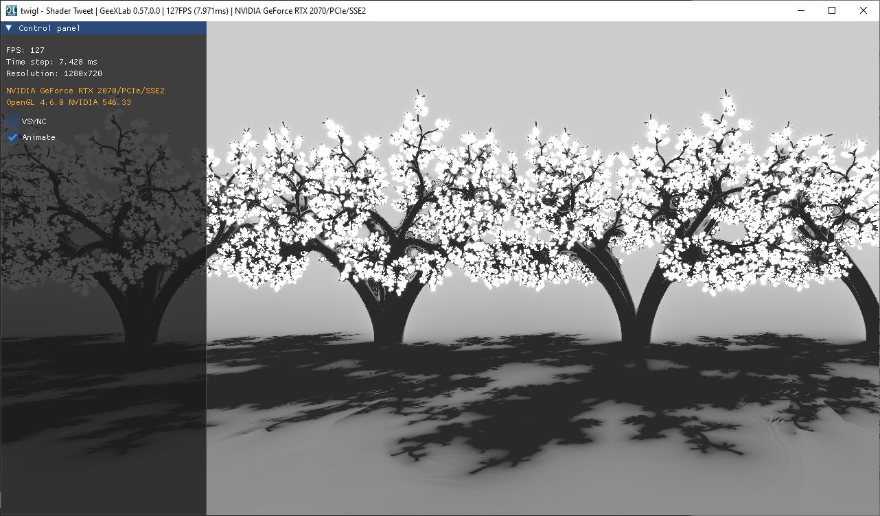 GeeXLab - twigl demo