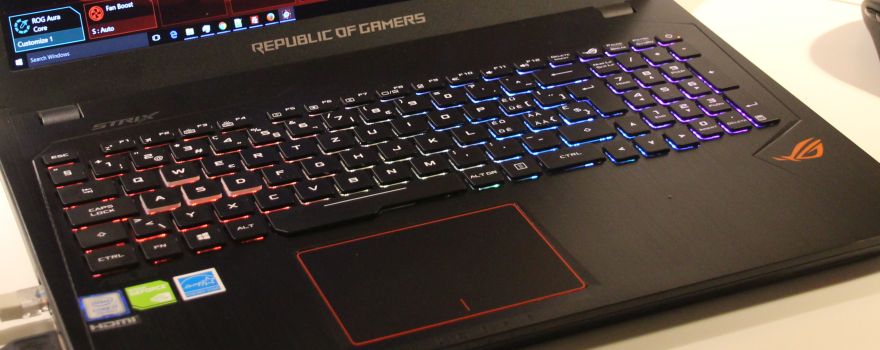 ASUS ROG Strix Gaming Notebook (Core i7 7700HQ + GTX 1050) | Geeks3D