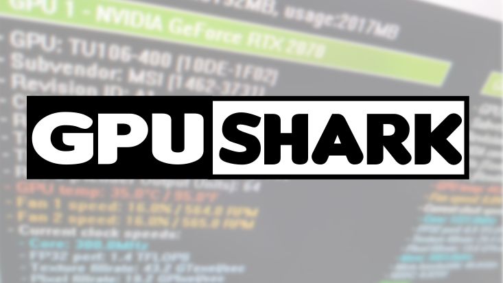 GPU Shark: GPU monitoring utility for Windows